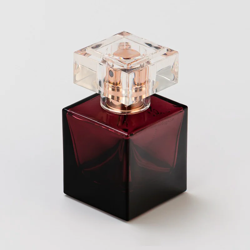 Private Label Square Glass Perfume Bottles Wholesale