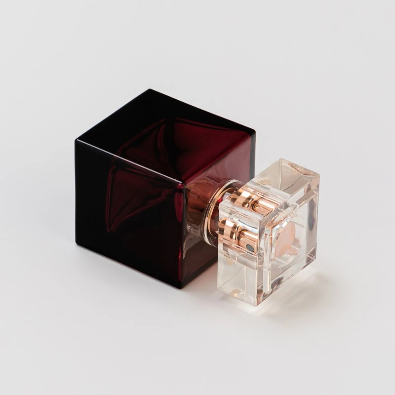 Private Label Square Glass Perfume Bottles Wholesale