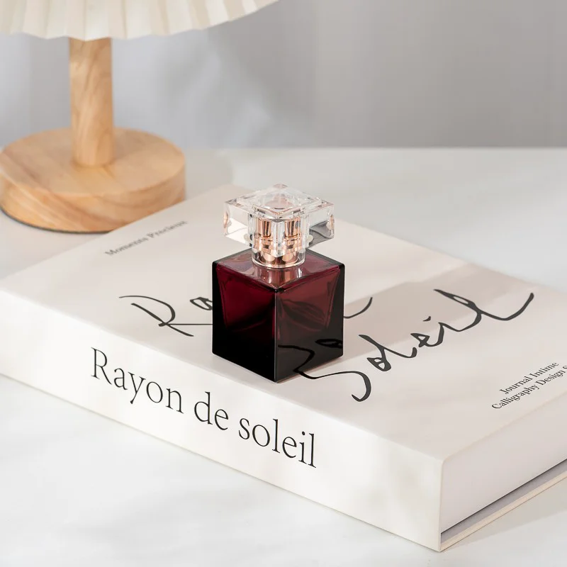 Private Label Square Glass Perfume Bottles Wholesale