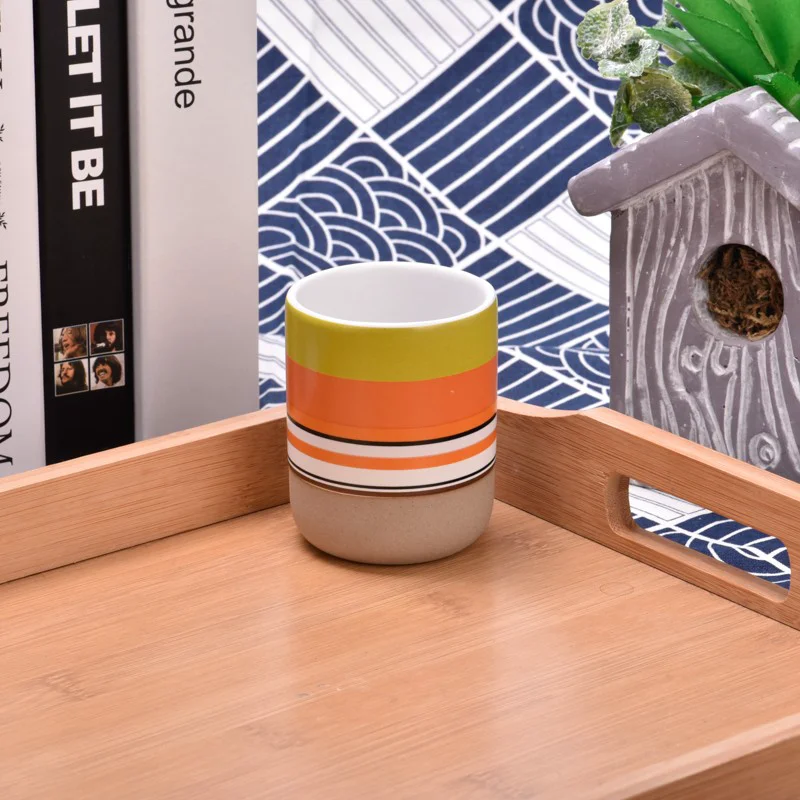 Home Decoration Stoneware Candle Holders Empty Stoneware Candle Holders Wholesale