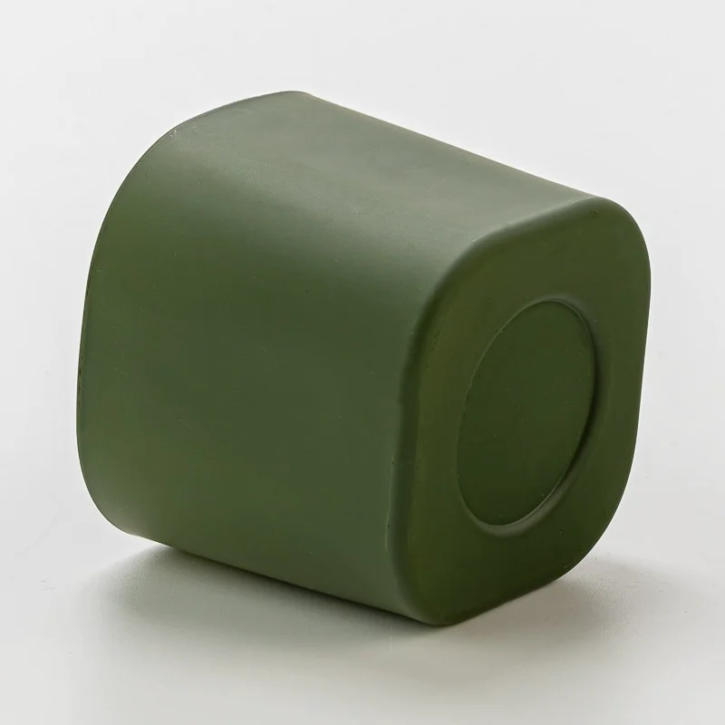 New Design Scented square Glass Jar Elegant Glass Jar Wholesale