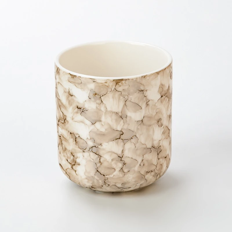 Custom Modern Candle Vessels Empty Scented Candle Container Home Decoration