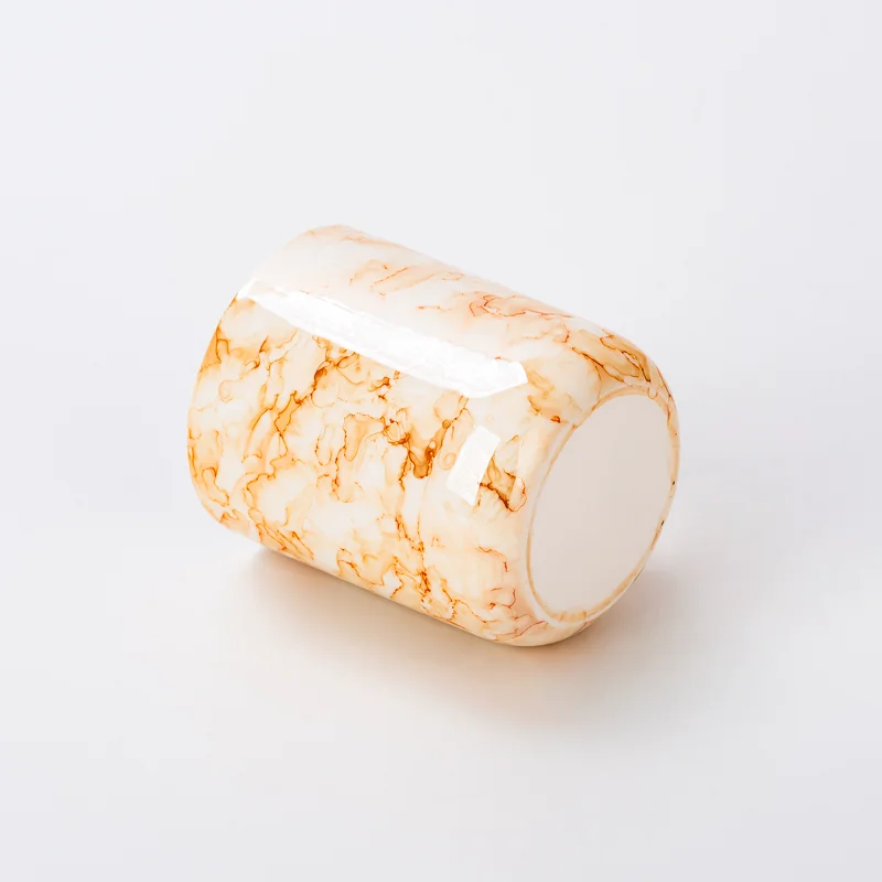 New Arrival Marble Decorative Ceramic Candle Jars Wholesale