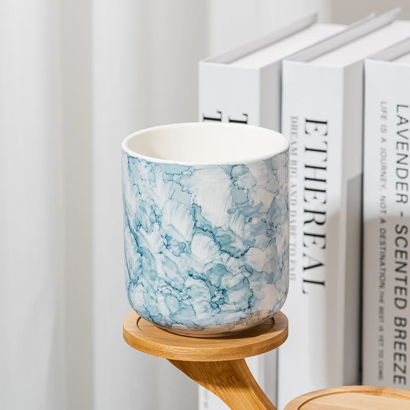 Beautiful Home Decoration Ceramic Candle Jars Ceramic Diffuser Bottles