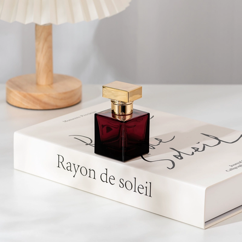 Luxury Private Label Square Glass Perfume Bottles Wholesale