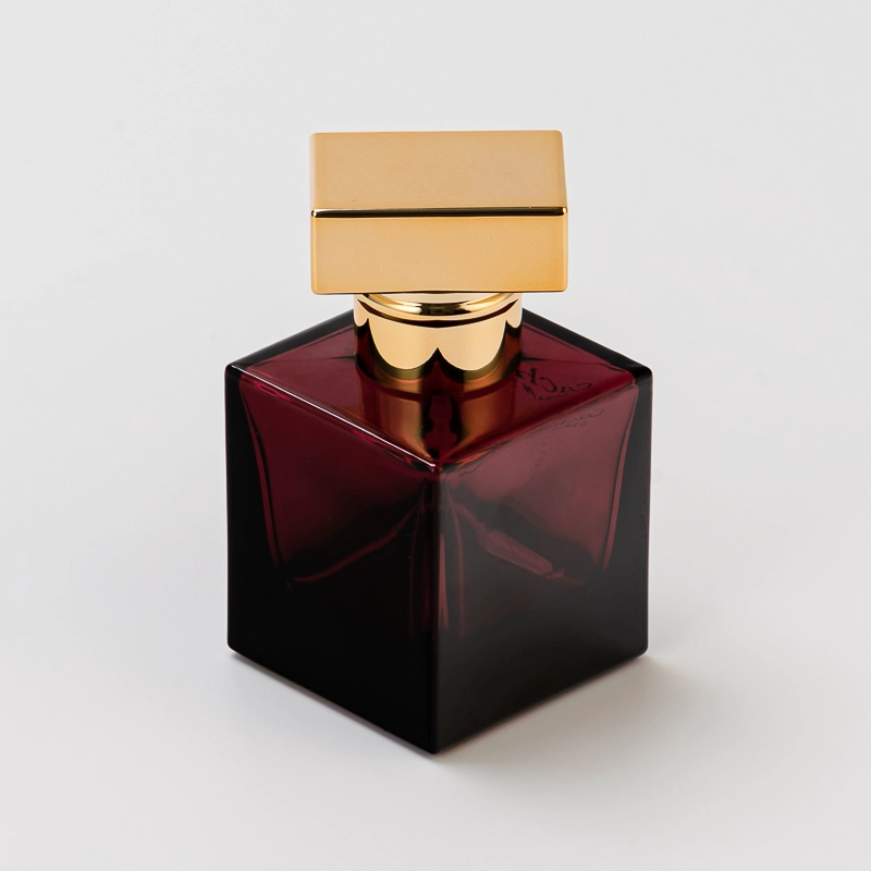 Luxury Private Label Square Glass Perfume Bottles Wholesale