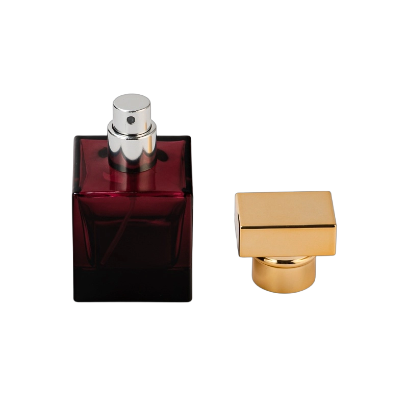 Luxury Private Label Square Glass Perfume Bottles Wholesale