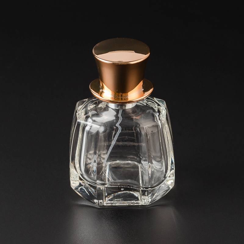 China Custom Unique 50ml Glass Perfume Bottle Wholesale manufacturer