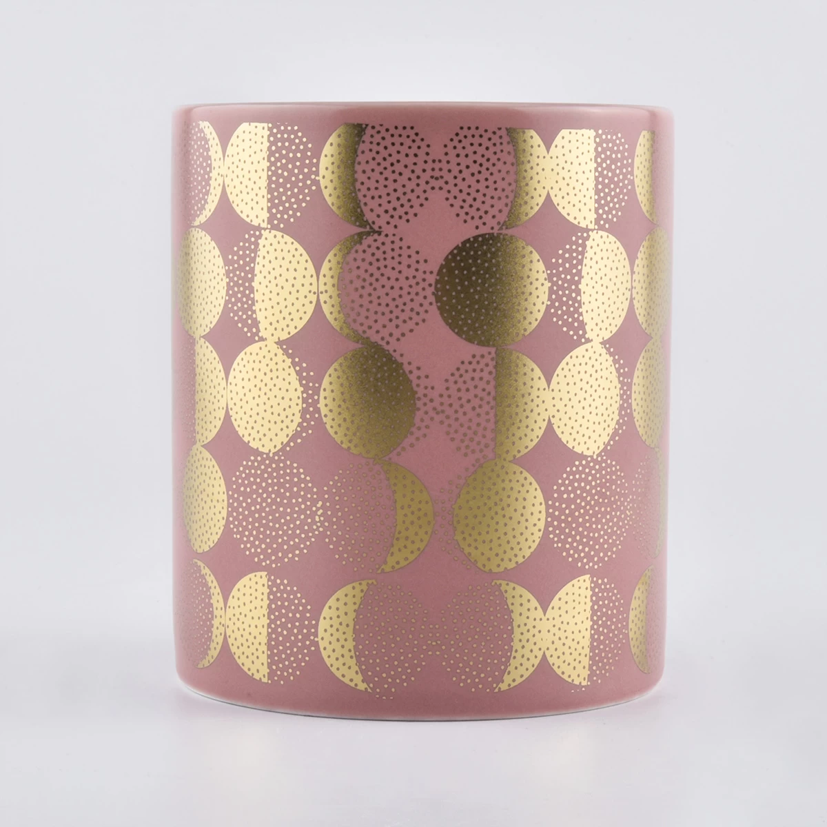 Custom Home decorative Ceramic Vessels Candle Jar