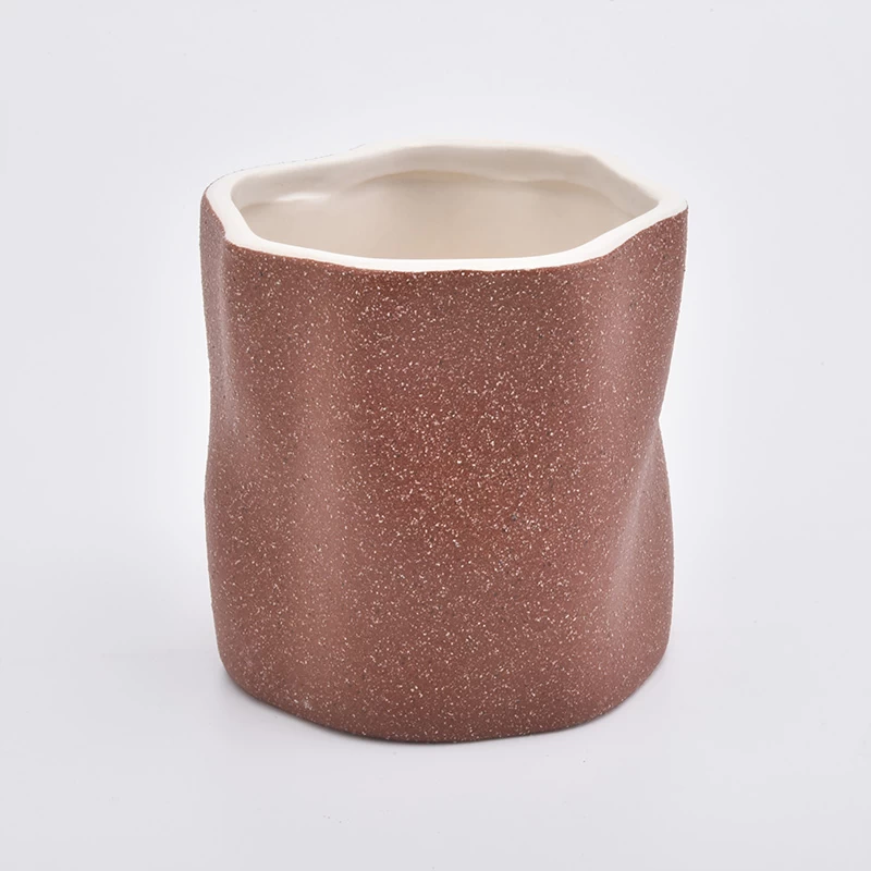 Wholesale custom ceramic candle jars