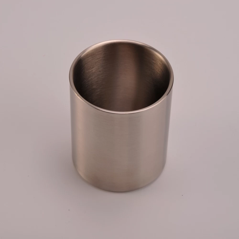Hot sale 12oz straight-side metal candle holders