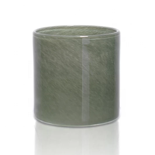 560ml High-end Straight Side Glass Candle Jar Empty wholesale