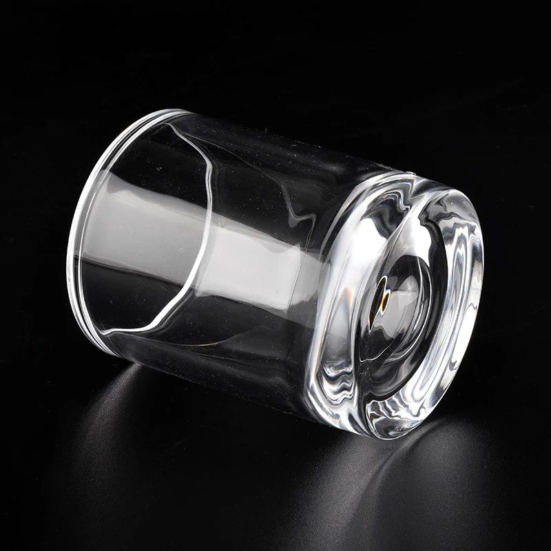 Hot Sale High Quality 8oz Thick Wall Glass Candle Jars