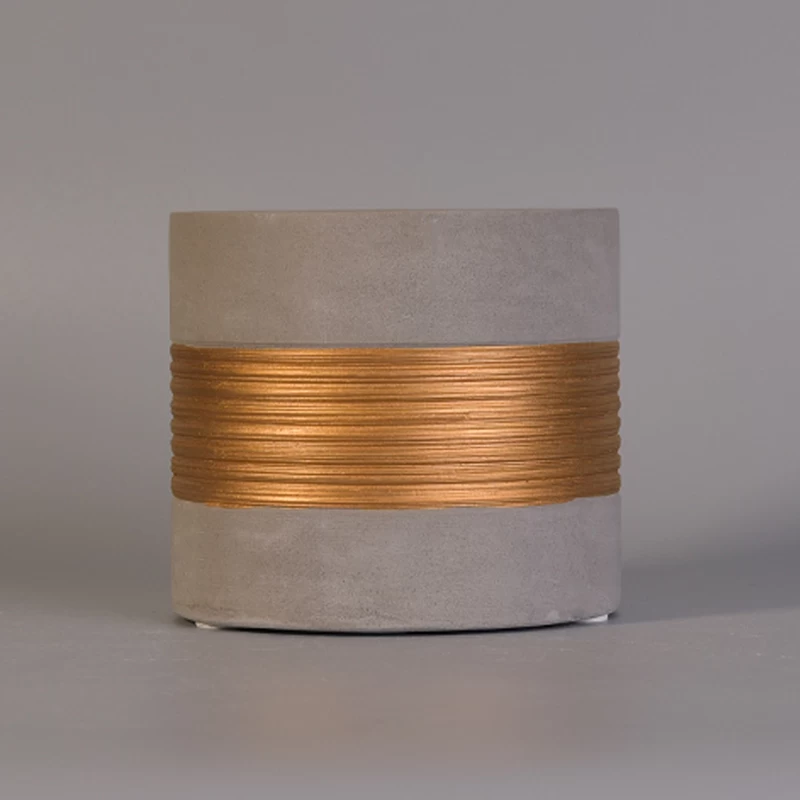 Wholesale Customized Concrete Candle Jars