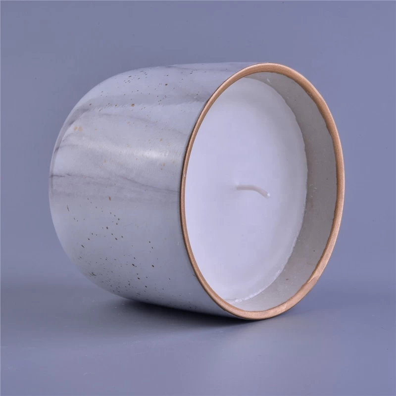 Wholesales crackle ceramic candle holders for wedding table decoration