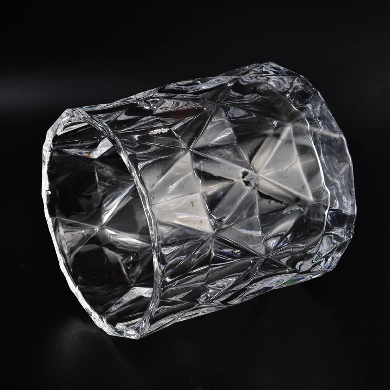 Wholesale Luxury Diamond Glass Candle Jars