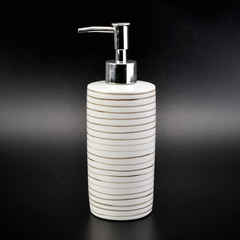 modern soap dish toothbrush holder dispenser pump lotion white ceramic bathroom accessories