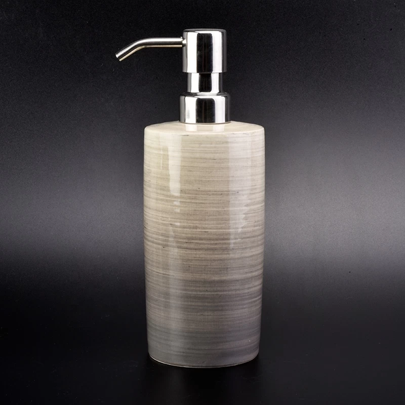 Ceramic bathroom accessories set lotion dispenser soap dish holder doubl toothbrush holder