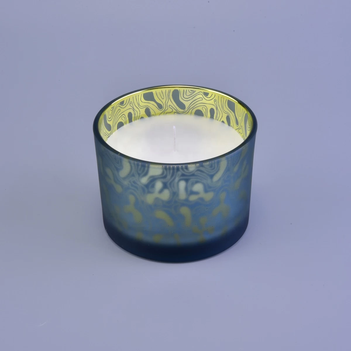 Wholesale bulk personalized luxury 12oz scented glass jar candle