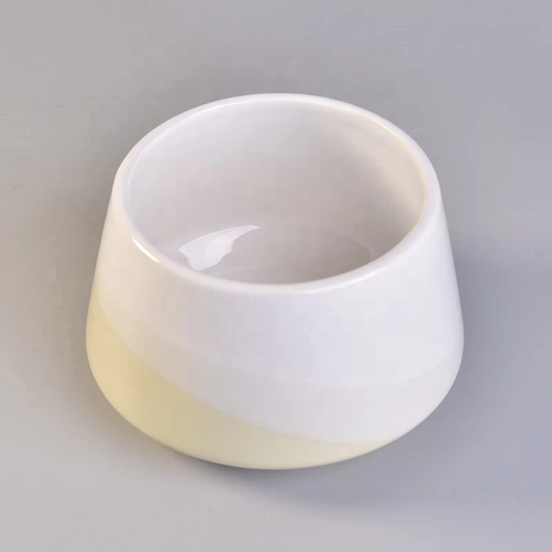 Luxury Home Decorative Large Ceramic Candle Vessels