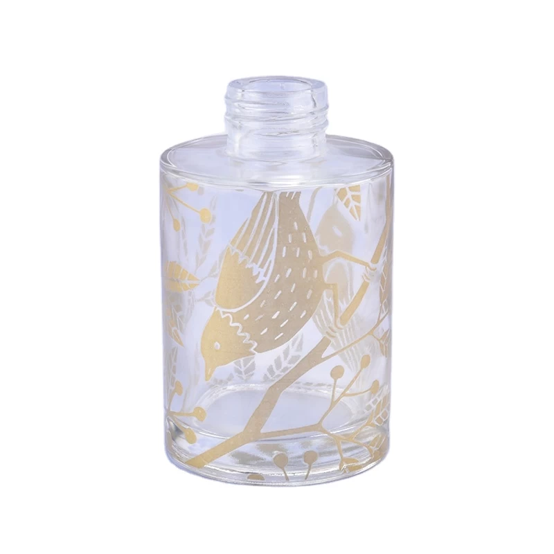 150ml logo printing reed essential oil glass diffuser bottles