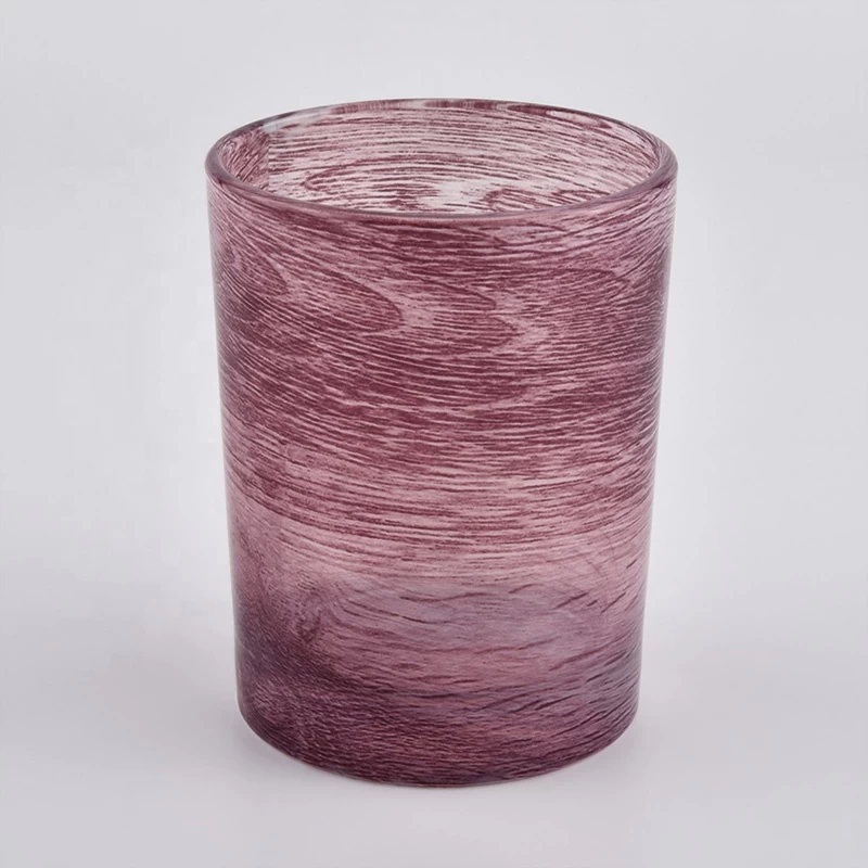 Unique Glass Candle Jar For Home Decoration wholesale