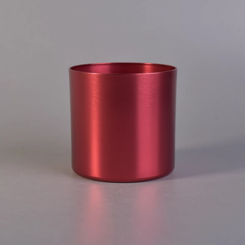 Popular 10oz Cylinder Metal Candle Jars