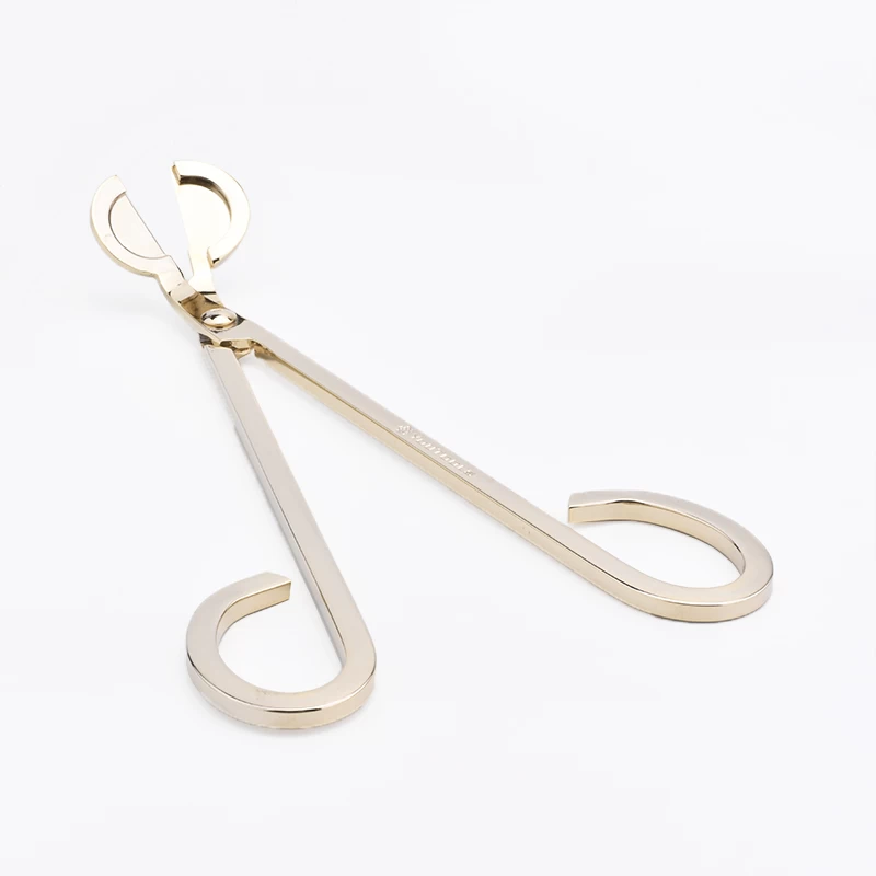 Gold Candle Wick Trimmer Scissors