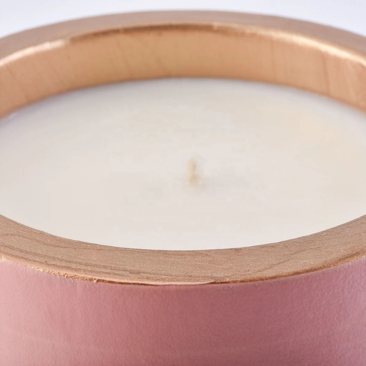 Sunny Wholesales scented pink empty cement candle vessel