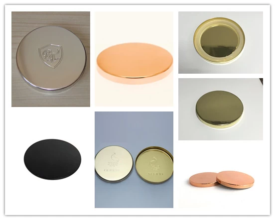  Wholesale metal lids for candle glass jar