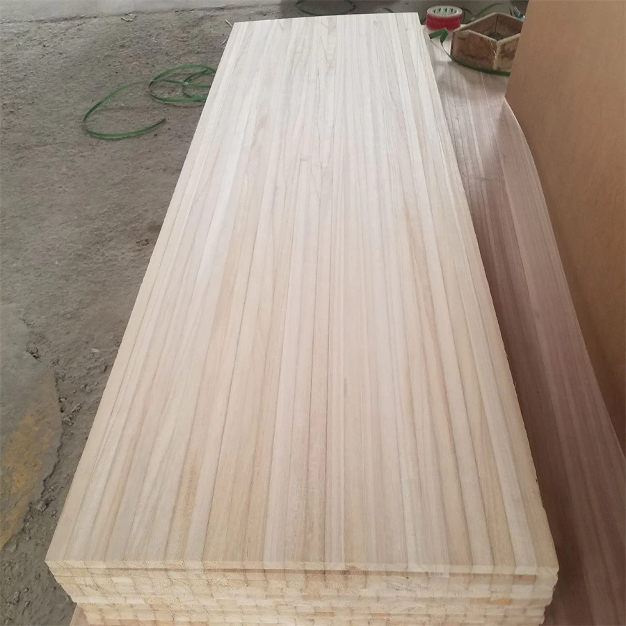 Trung Quốc dải dán cạnh gỗ paulownia đầy đủ cho ván diều và lõi gỗ ván đánh thức nhà chế tạo
