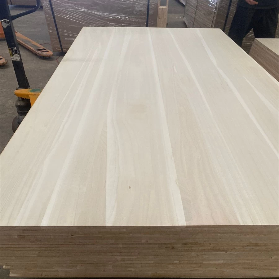 China Hot Sale Factory Direct Supplied High Quality Solid Paulownia Wood Edge Glued Panels Laminated Board China Paulownia Wood Supplier Paulownia Lumber for Sale manufacturer