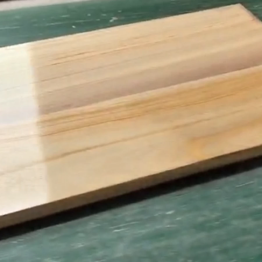 China paulownia edge glued UV panels for the coffin making boards for Korea market manufacturer