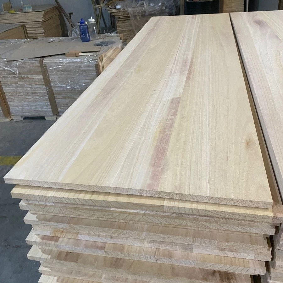 China paulownia wooden board edge glued panels for casket making lumber manufacturer