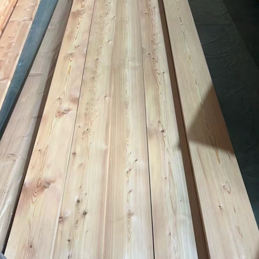 porcelana Paneles decorativos modernos de madera maciza de alerce natural duraderos para suelos de hoteles, revestimientos de paredes interiores y muebles de alta gama fabricante