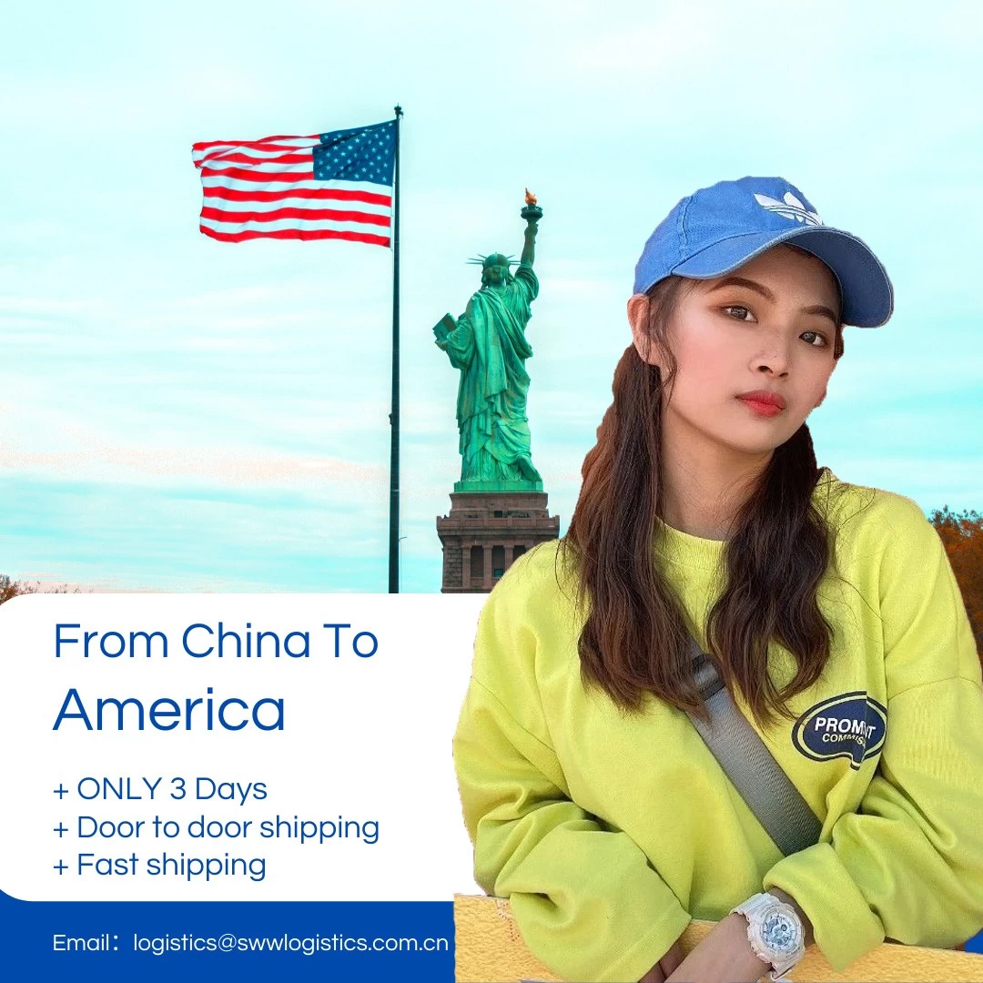 China swwls Fast Air Freight Cargo Express Post Shipping Door To Door China To Usa Canada Uk Spain manufacturer