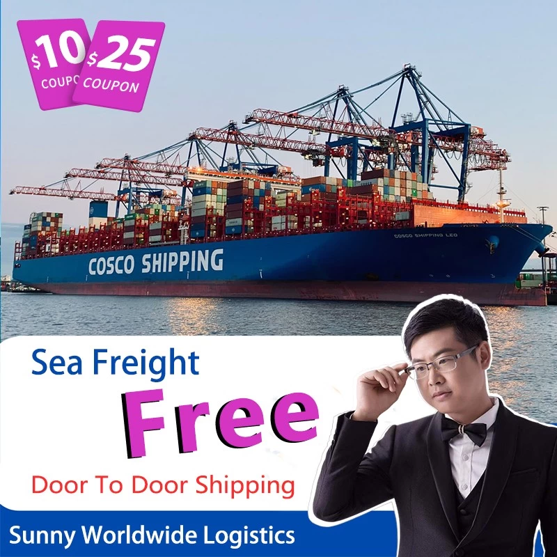 China Swwls sea freight free services from China to USA Professional Freight Forwarder Shipping Agent manufacturer