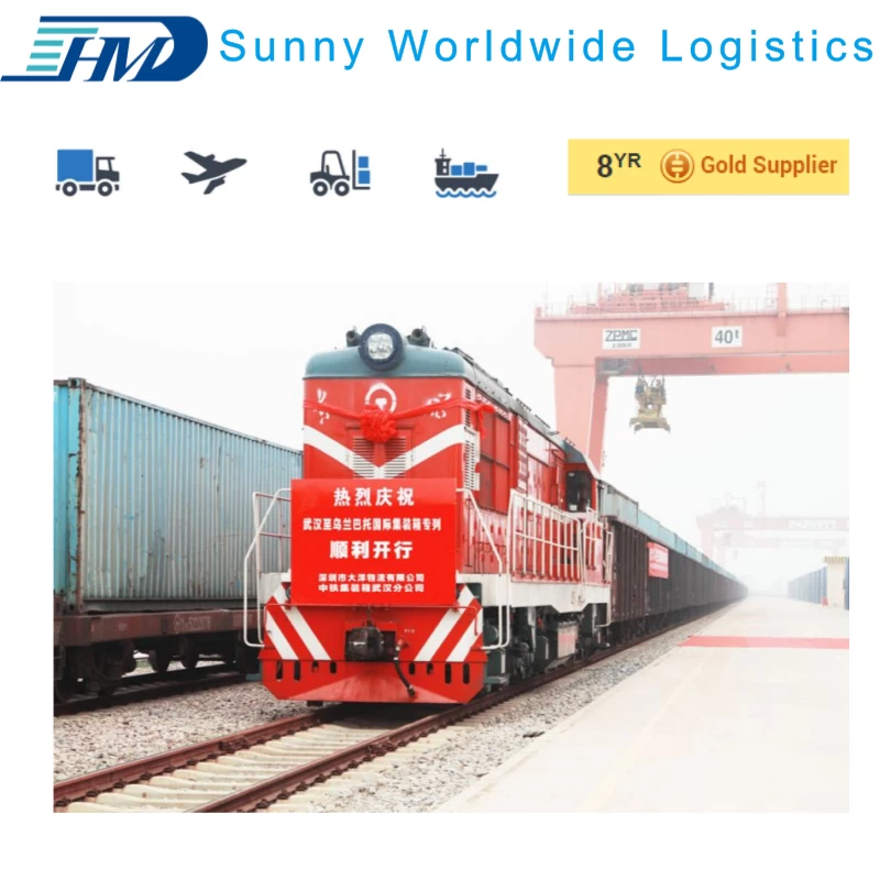 China Fast Shipping agent Train Freight Railway To Russia Belarus manufacturer