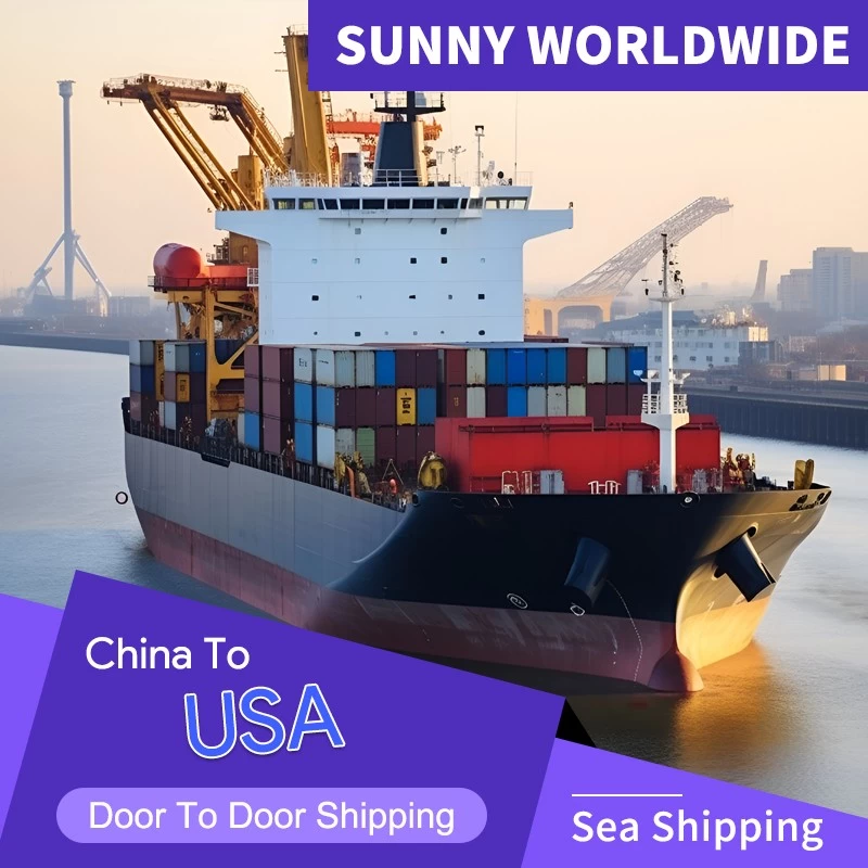 China International Shipping Cheap Price and Efficient Ocean Shipping Services from China to USA manufacturer