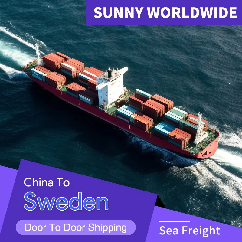 China SWWLS International Cheapest Ocean From China Shipping To Sweden Cargo Shipment DDP Sea Freight manufacturer