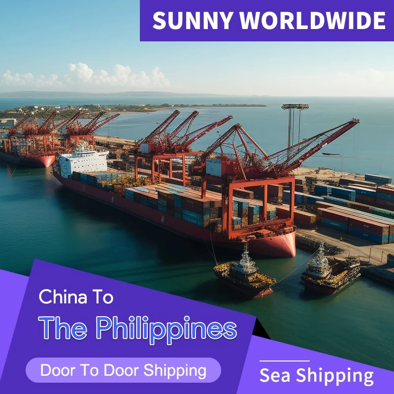 China SWWLS LCL Ocean Freight from China to The Philippines Shipping Container 20ft 40ft Fast Sea Freight manufacturer