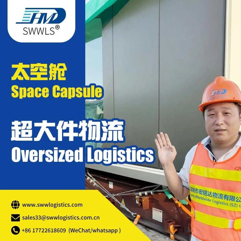 Space capsule loading process