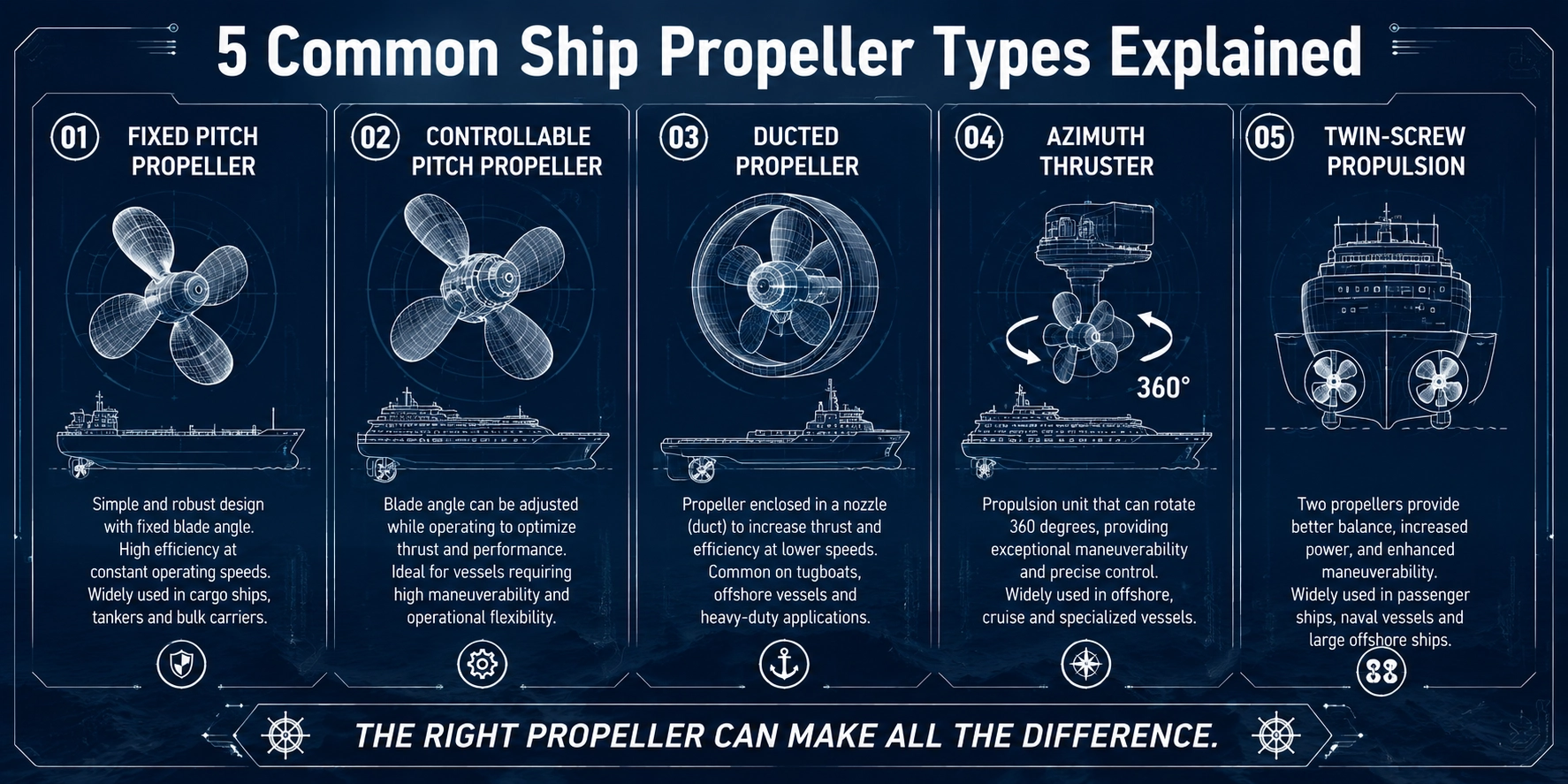 Ship Propeller Types Explained: How Marine Propellers Impact Vessel ...