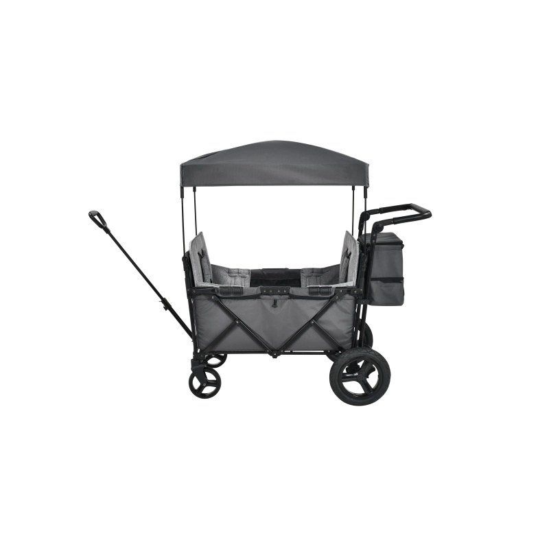 Chine 2026 nouveau landau chariot poussette 2 places jumeau bébé chariot poussette cadre en aluminium sièges indépendants CE CPC approuvé fabricant