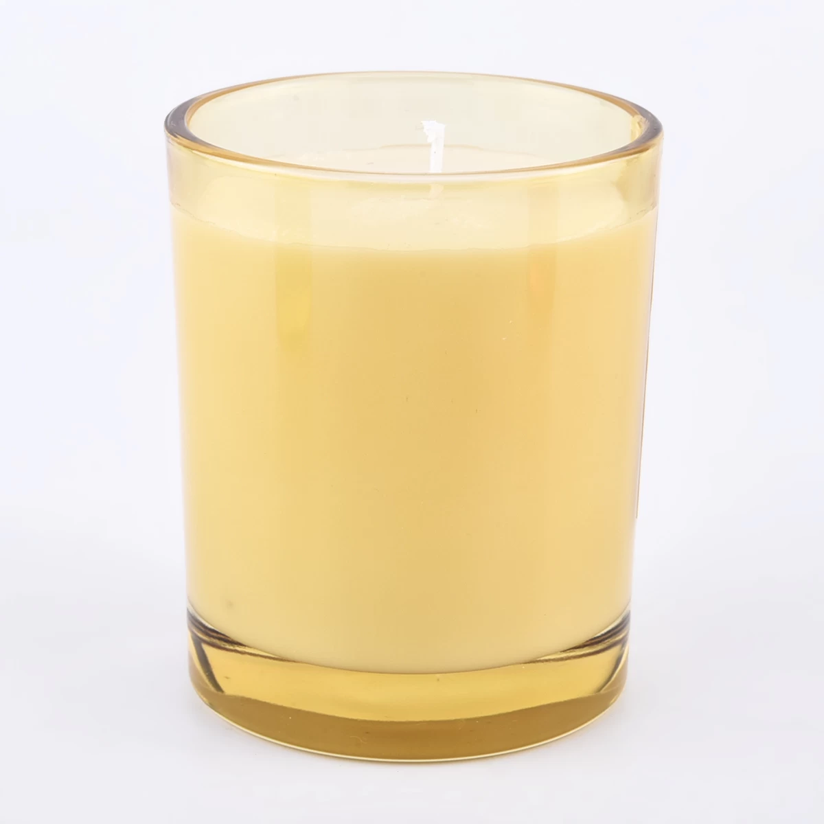 luxury 8.5oz thick wall glass candle jars