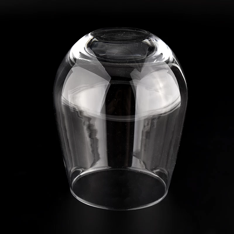 transparnet votive glass vessels for candles