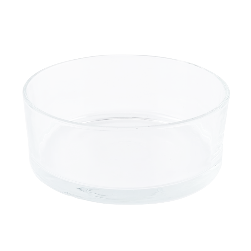 luxury 5 wicks large glass cnadle bowl