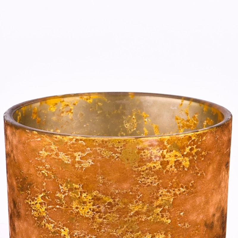 Wholesale New Decor Glass Candle Vessel 12oz Candle Container