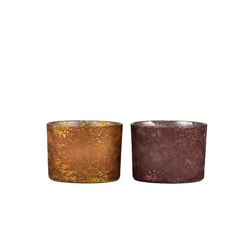 Wholesale New Decor Glass Candle Vessel 12oz Candle Container