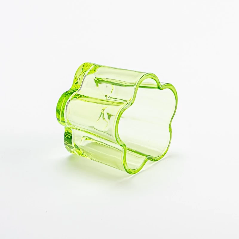 glass candle holder